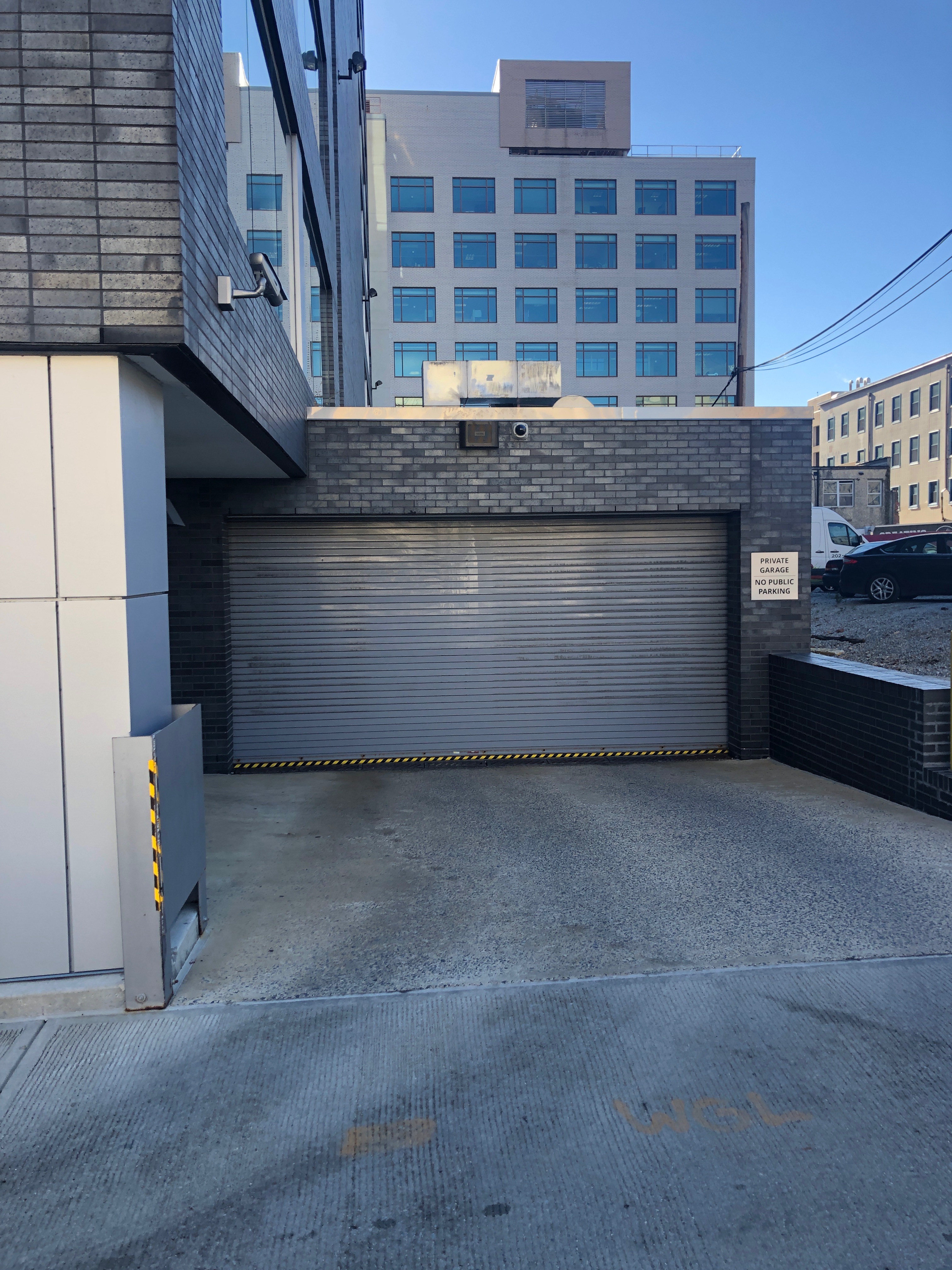 Garage entrance